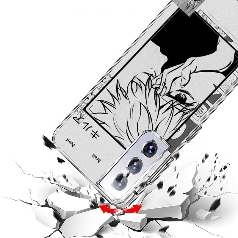 Hunter X Killua Phone Case For Samsung Galaxy S24 S25 Edge S26 Ultra S23 S22 S21 Plus S20 FE + Personalized Print Cover Galaxy S