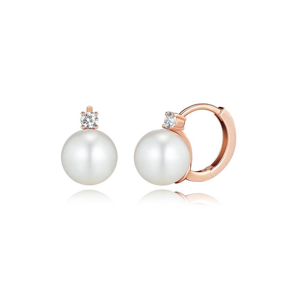 Stylus Sensual Pearl 3 Pearl One-Touch Earrings_240100163
