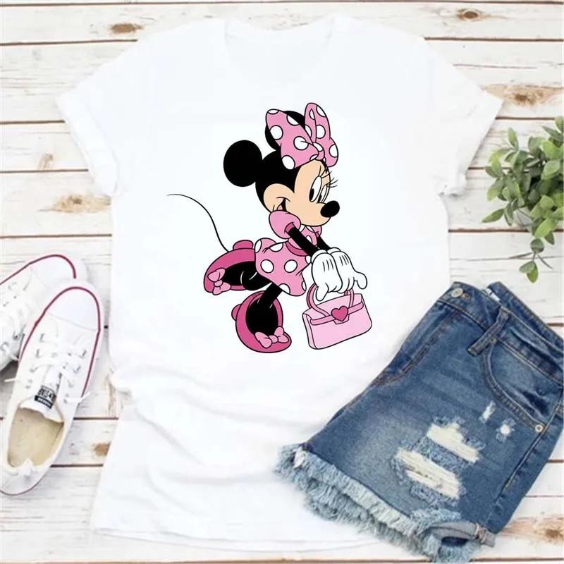Oversized Unisex T Shirts Cartoon  Print Ladies Clothes Cute T Shirts Short Sleeve Tops Y2k Harajuku
