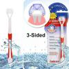 3-Sided Toothbrush for Special Needs Easier Oral Cleaner Gum Care Adult Children's Toothbrush