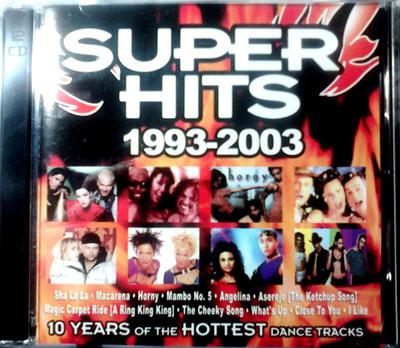 CD РАЗНЫЕ ИСПОЛНИТЕЛИ - Суперхиты 1993-2003 AVTCD95707 Universal Recor 2003 Филиппинская Танцевальная и Электронная Музыка Б/У