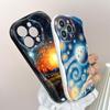 Cute Cartoon Pattern Cream Texture Casing Wavy Edge Soft Silicone Cover Phone Case for Huawei Honor Infinix Tecno iPhone
