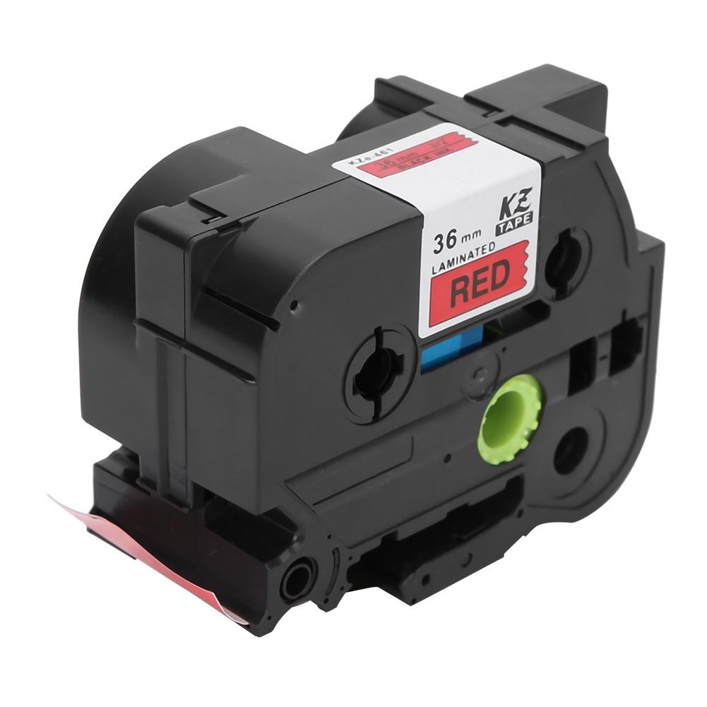 36mm Label Maker Laminated Label Tape Fit for   PT-9700PC PT-9800PCN PT-3600