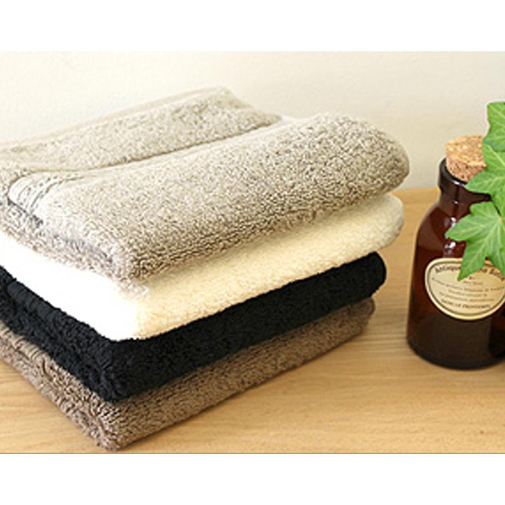 Имабари Идеазора Премиум Бордюр Банное Отель Душ Слоновая кость Полотенце, Полотенце, Полотенце,