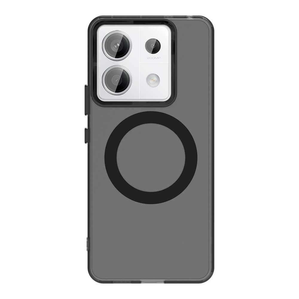 Матовый чехол Magsafe для телефона Xiaomi Redmi Note 13 13 Pro 13 Pro+ 5G/4G 13R Pro Магнитная беспроводная зарядка Ударопрочная задняя крышка