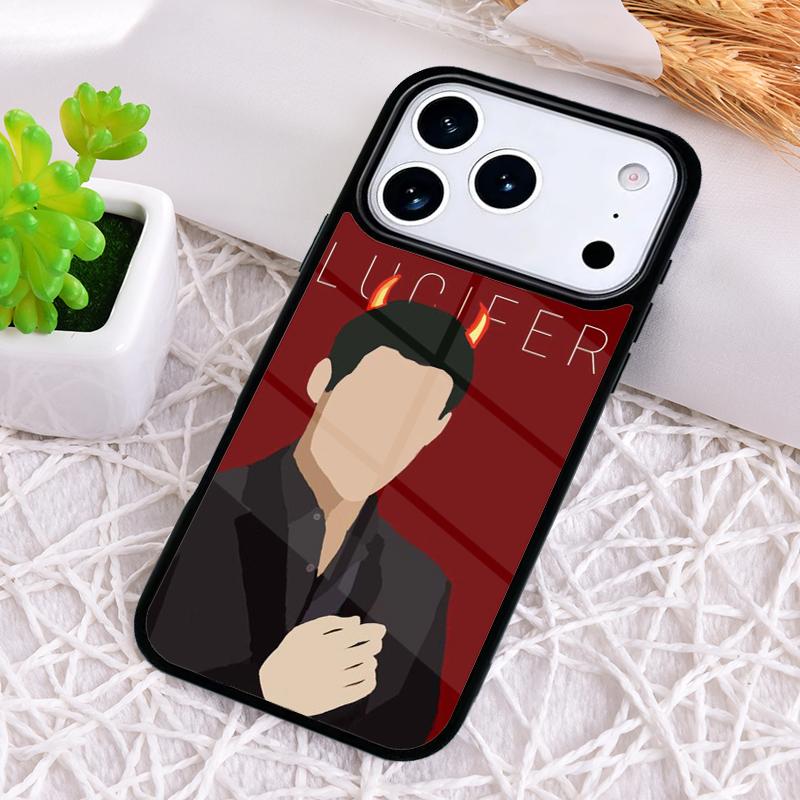 Lucifer Сериал Мягкий Чехол для Телефона для iPhone 17 Air 16 15 11 12 14 13 Pro Max Ударопрочный Чехол