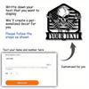 Уникальный Индивидуальный Металлический Декор Стены в Механическом Стиле с Черепом, Кованый Железный Знак с Названием Мастерской/Гаража, Праздничный Домашний Декор