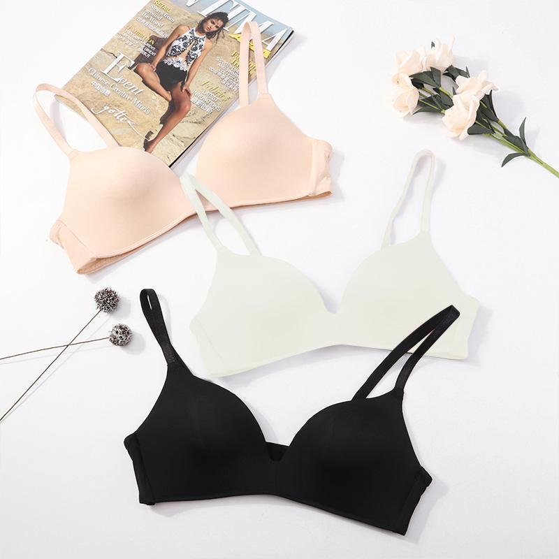1/3 шт. Сексуальный бюстгальтер для женщин без косточек с эффектом пуш-ап, бюстгальтер, женское нижнее белье, гладкая ткань, бесшовный дизайн, нижнее белье