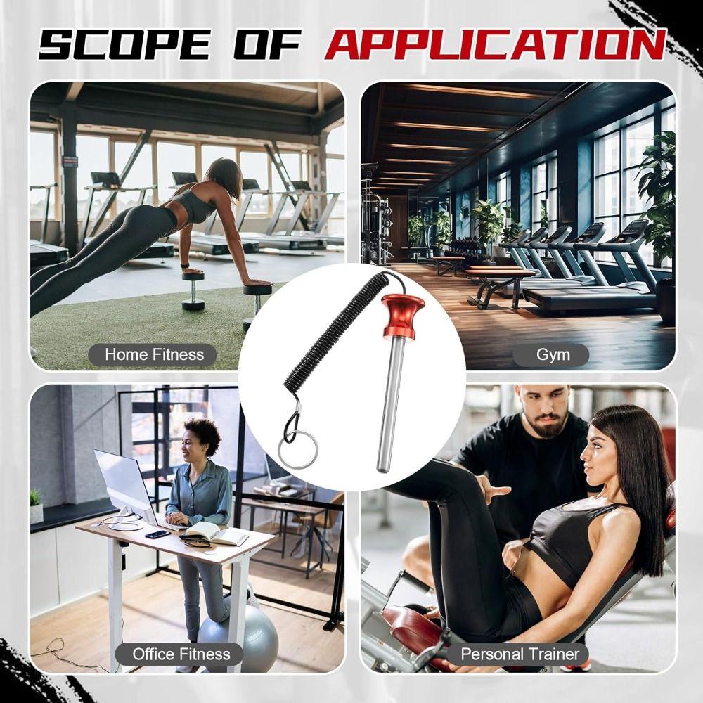 Quick Release Gym Weight Pin Universal Detent Pin Professional Weight Stack Pin Gym Equipment
