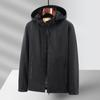 New Outdoor Jacket Men's Spring and Autumn Thin Four-sided Elastic Jacket Removable Hat Casual Jacket Tide