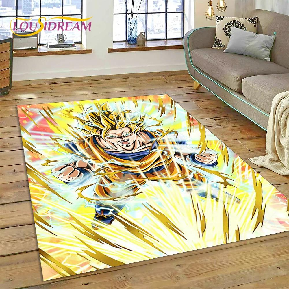 3D Ковер Dragon Ball для Декора Гостиной и Спальни