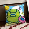 Cute TTamagotchi Cushion Cover Reversible Soft Durable Pillow Cover Home  Car MultiScene Use for Daily Comfort