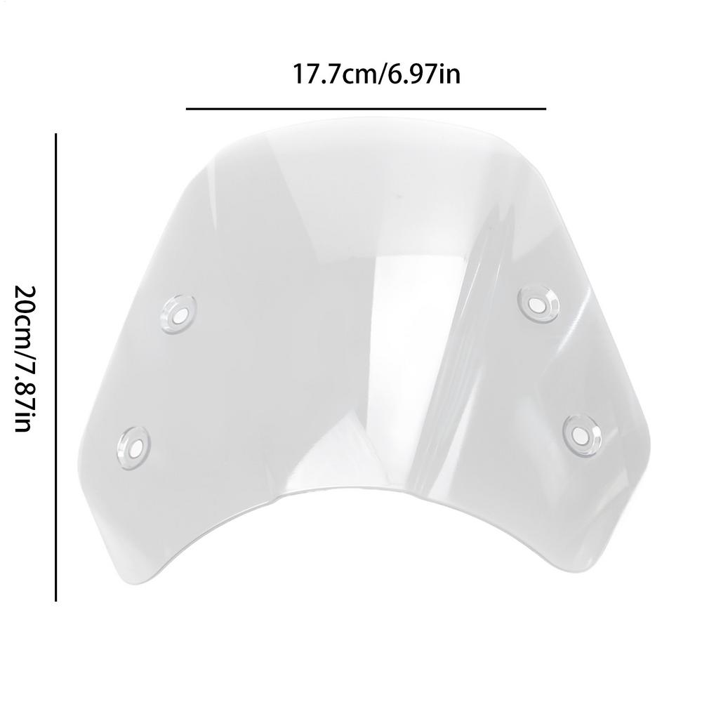 1 шт. Мотоциклетное ветровое стекло, ветрозащита, дефлектор ветра, обтекаемый аэродинамический удлинитель консоли для езды по шоссе