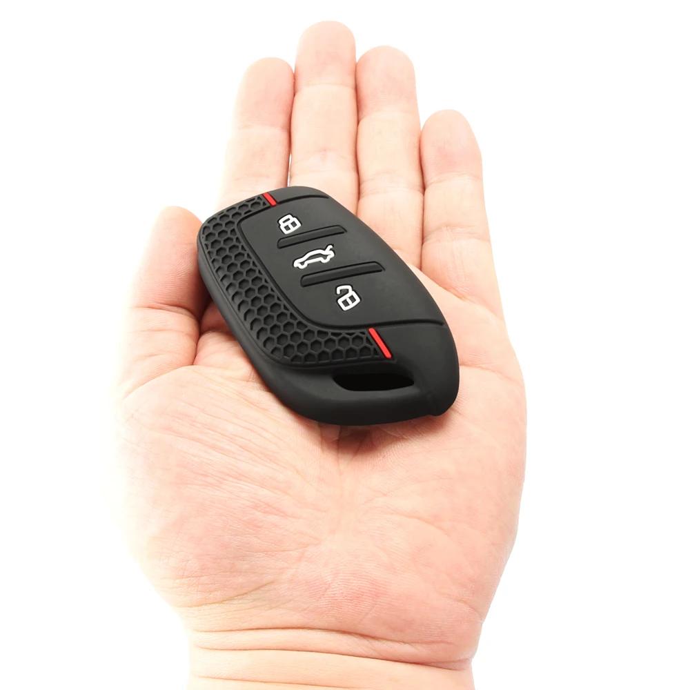 Для MG 4 2023 Mg4 Ev MG HS GT ZS EV ZX MG5 MG6 3 кнопки силиконовый брелок чехол брелок для Roewe RX3 RX5 RX8 ERX5 I6 I5