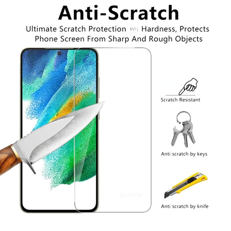 Стекло 9H для Samsung Galaxy S20 FE, закаленное стекло для Samsung S21 FE 5G, защитное стекло, защитная пленка для экрана S20FE S21FE S 21 FE