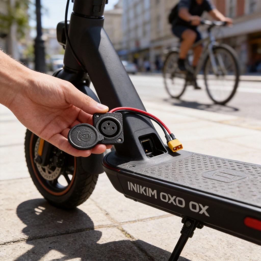 Порт зарядки электросамоката с разъемом XLR Cannon для Inokim Oxo Ox для взрослых