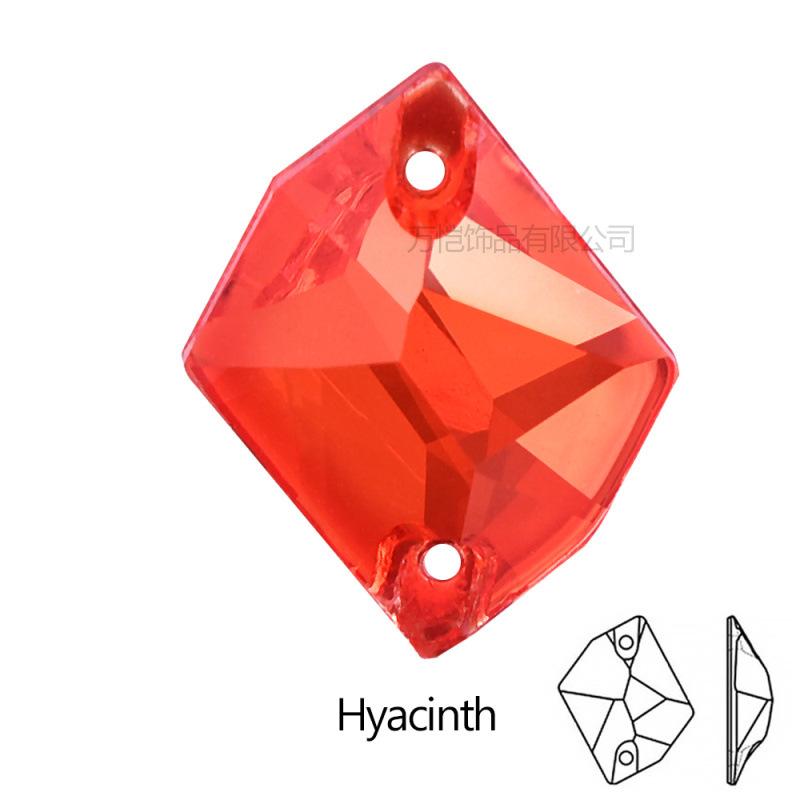 Стеклянная дрель специальной формы с золотым дном, ручная дрель с плоским дном и двойным отверстием для ручного шва, плоская пряжка для камня своими руками, стразы, аксессуары для одежды