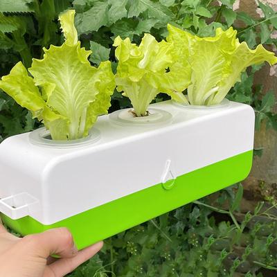 Самопоглощающий водонепроницаемый посадочный горшок DIY гидропонный комплект Компактный настольный бонсай украшение