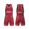 Mens Womens Freestyle Wrestling Singlet With Heat Transfer Print Stretch Lycra Athletic Suit Training Competition