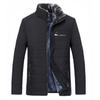 Men 'S Warm Jacket  Winter Parka  Fur Collar  Windbreaker  Cotton Padded  Anorak  Thick Coat  Male  Casual  Autumn  Fleece Jacket  Men