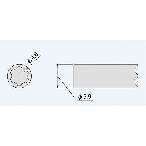 Engineer DTC-27 Инженерная отвертка для специальных винтов, винтов с прямой головкой для винтов с левой резьбой