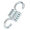 Серебристые прочные крюки с пружинной подвеской, металлический крюк для гамака, поворотные аксессуары для подвесного кресла для