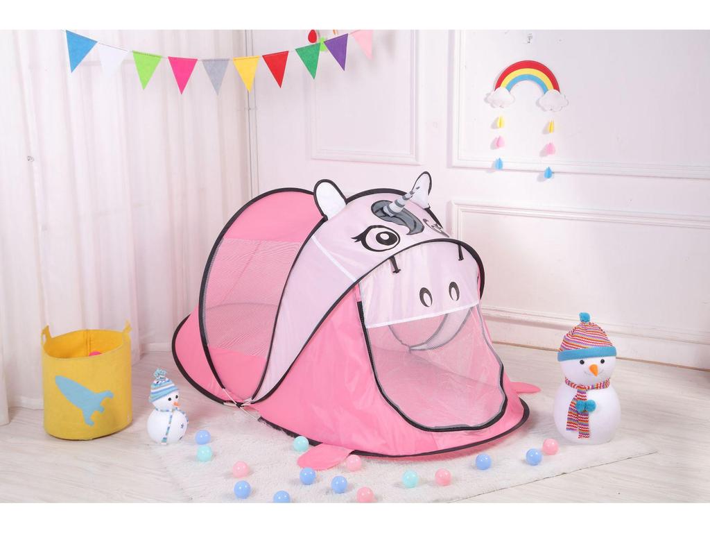 Kids' Indoor Foldable Play Tent with Ball Pool
