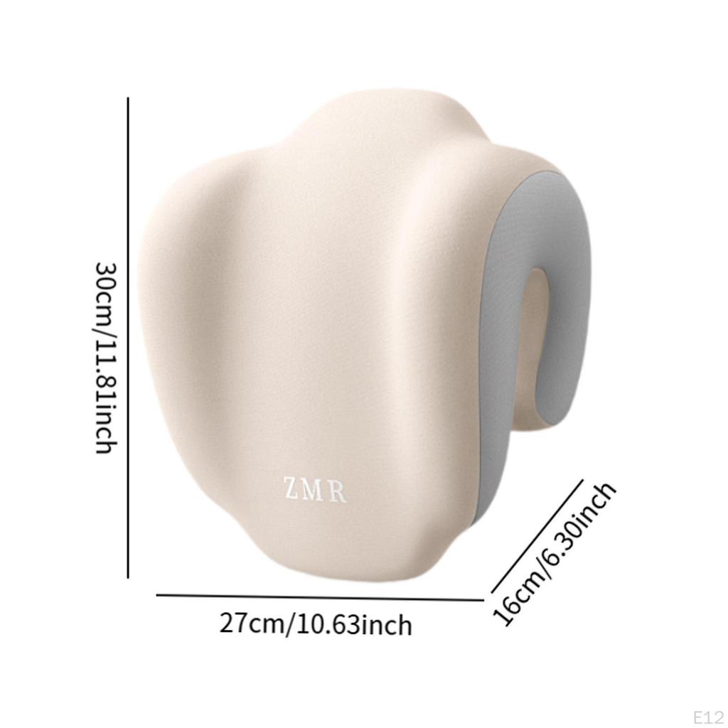 Подголовник из пены с эффектом памяти, стул, стол, поддержка шеи, нескользящая подушка для длительного сидения