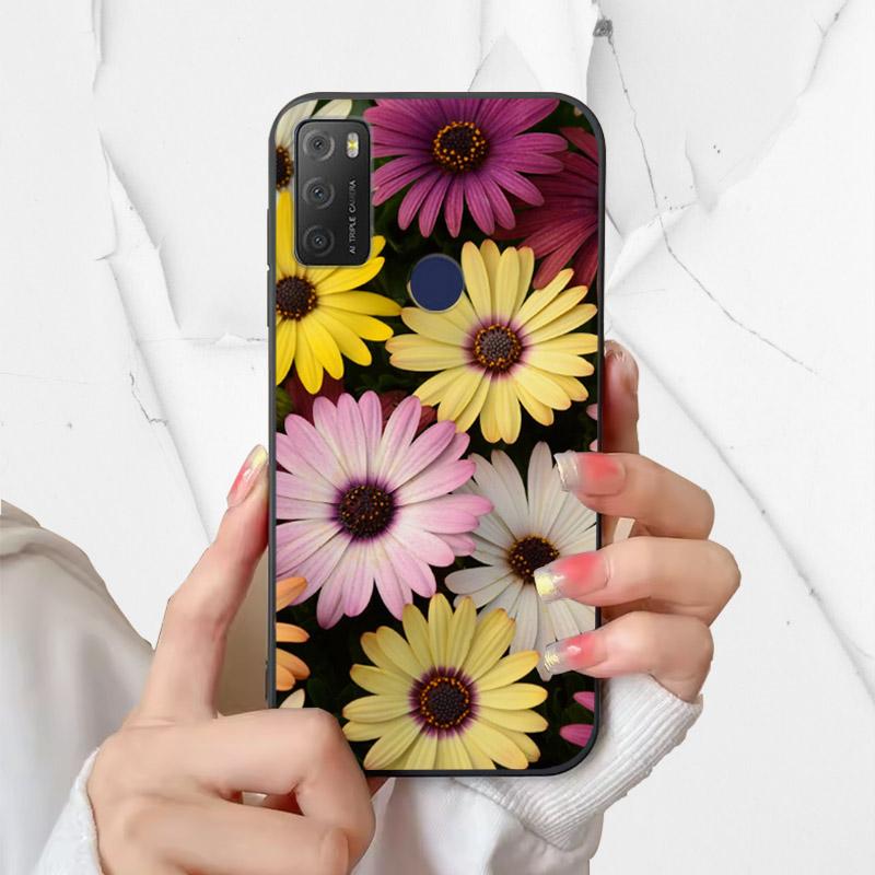For Alcatel 1S 2021 Case 6025H 6025D Fashion Silicone Soft TPU Phone Cover For Alcatel 1 S 2021 1S(2021) Case Funda Coque Bumper
