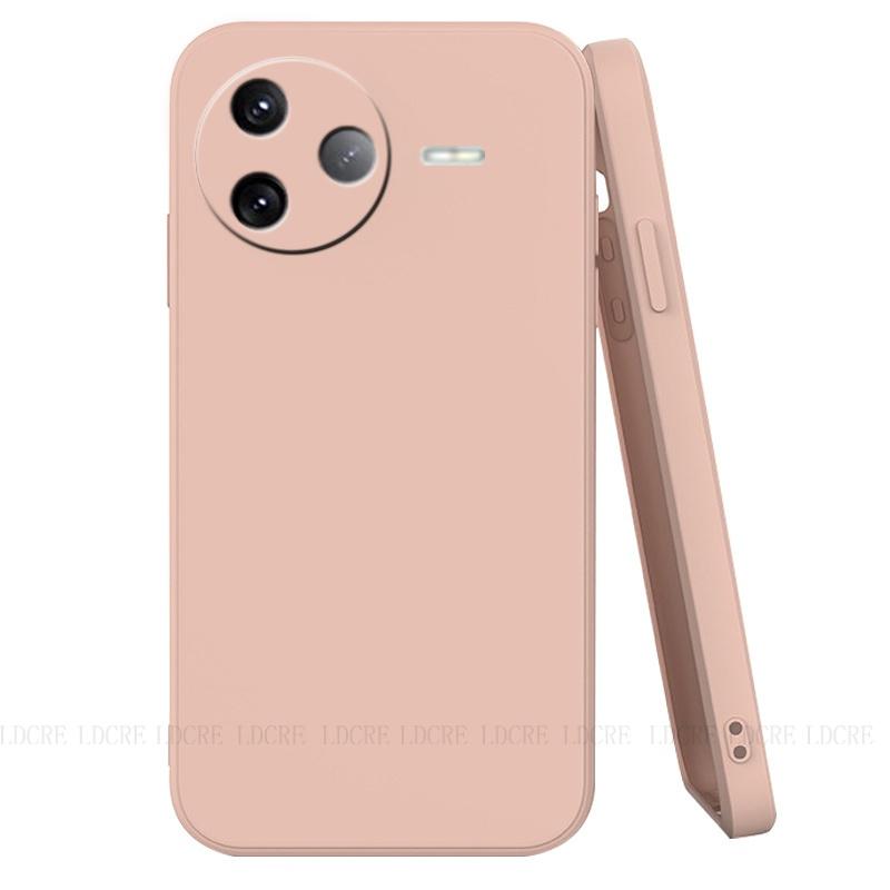 Чехол для Poco F7 Pro, чехол для Xiaomi Poco F7 Pro, противоударный бампер, задняя часть, оригинальный жидкий силикон, мягкий ТПУ, Fundas Poco F7 Pro