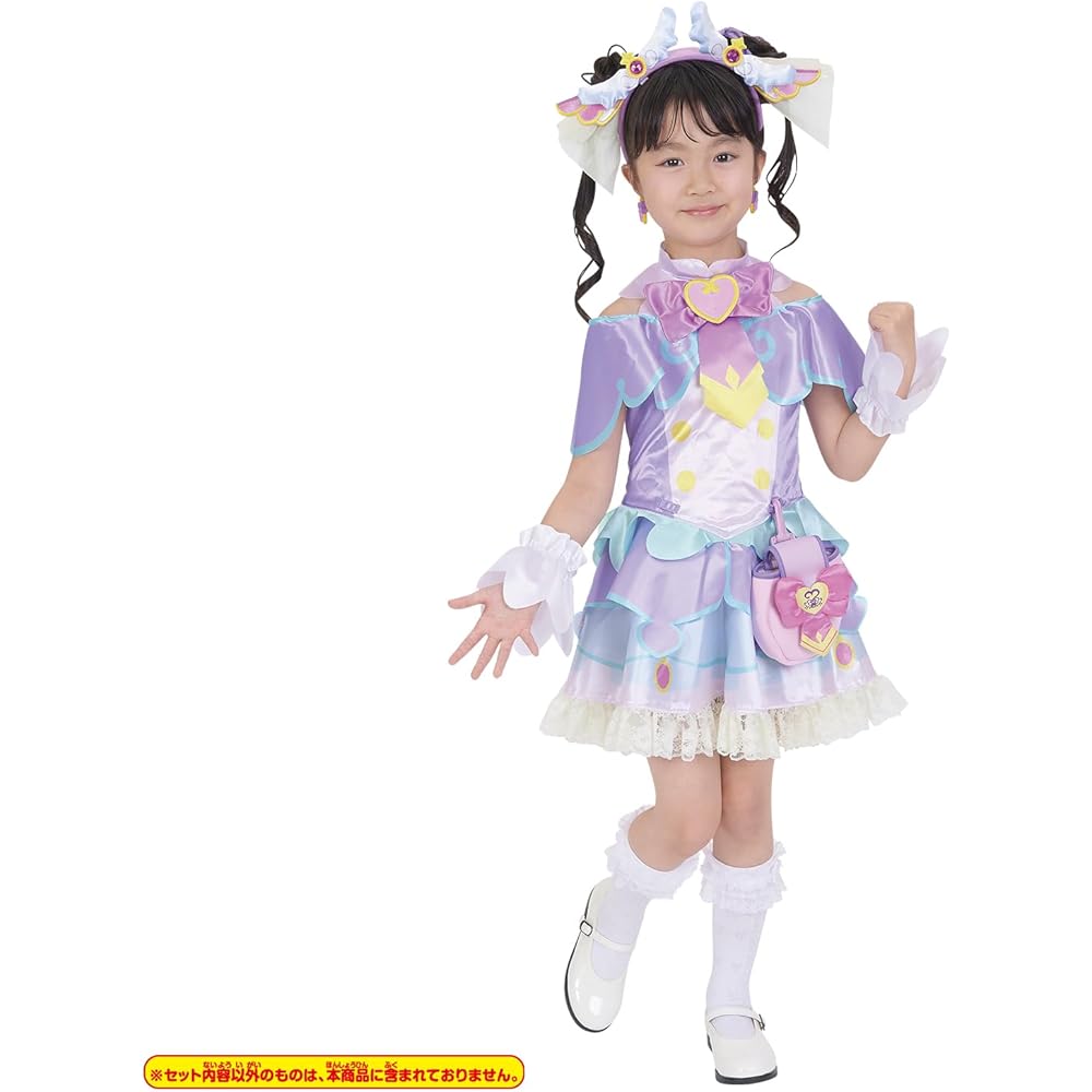 Костюм для трансформации Precure от Bandai, костюм Куры Ансер, для детей от 3 лет, наряд для переодевания