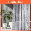 Peva Heavyweight Waterproof Bath Curtain Modern Minimalist Style Decor Bathroom