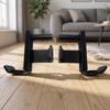 Power Rack J-Hook Matte Black Reinforced for Weightlifters, Athletes