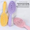 New Detangling Hairbrush Nylon Bristle Hair Scalp Massage Brush Hair Women Q0A3