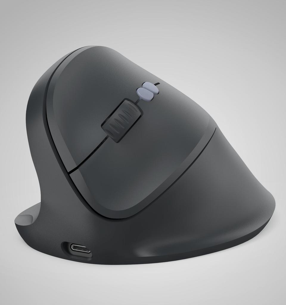 Hama Ergonomic Mouse Ewm-600L Charged Usb C Bluetooth For Left 1 Pc