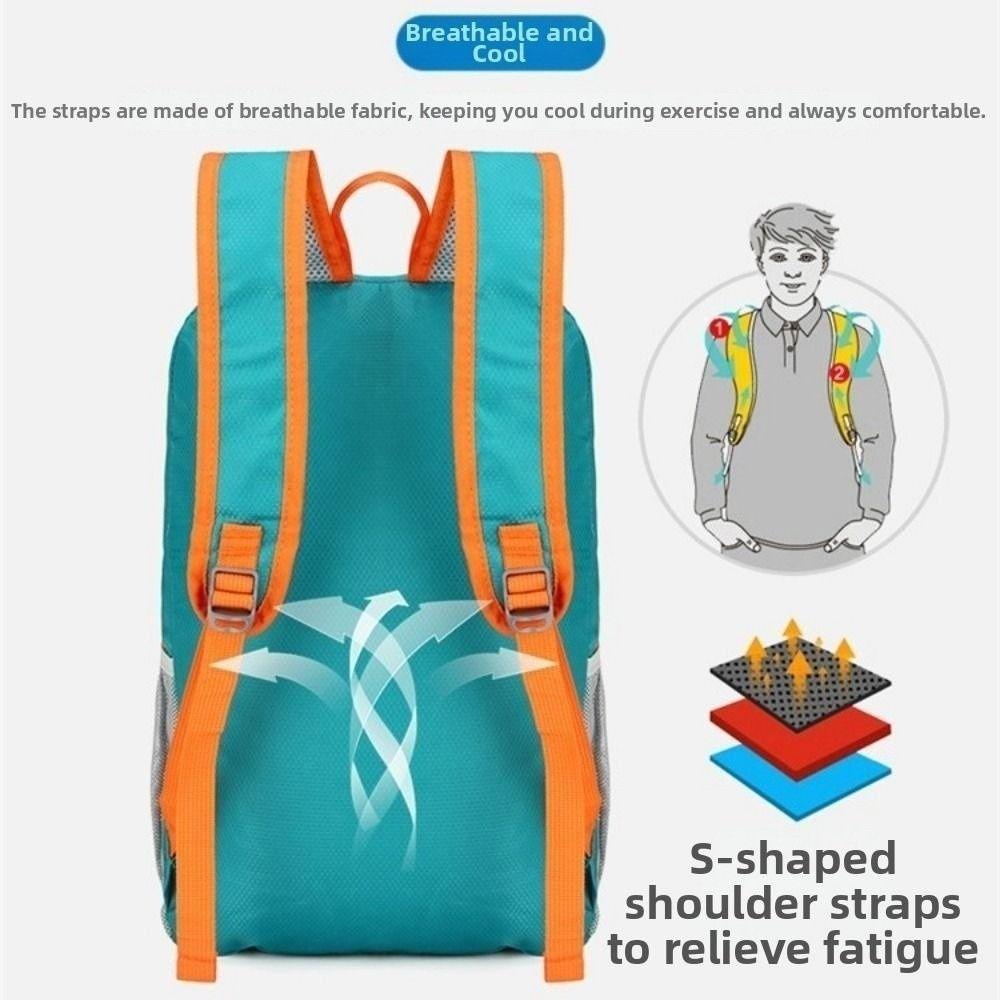 20L Outdoor Sports Bag Foldable Fitness Travel Mountaineering Bag Suitable for Both Men