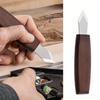 1PC Marking Knife Double Bevel Striking Knife Wooden Handle for Woodworking Carving and Marking