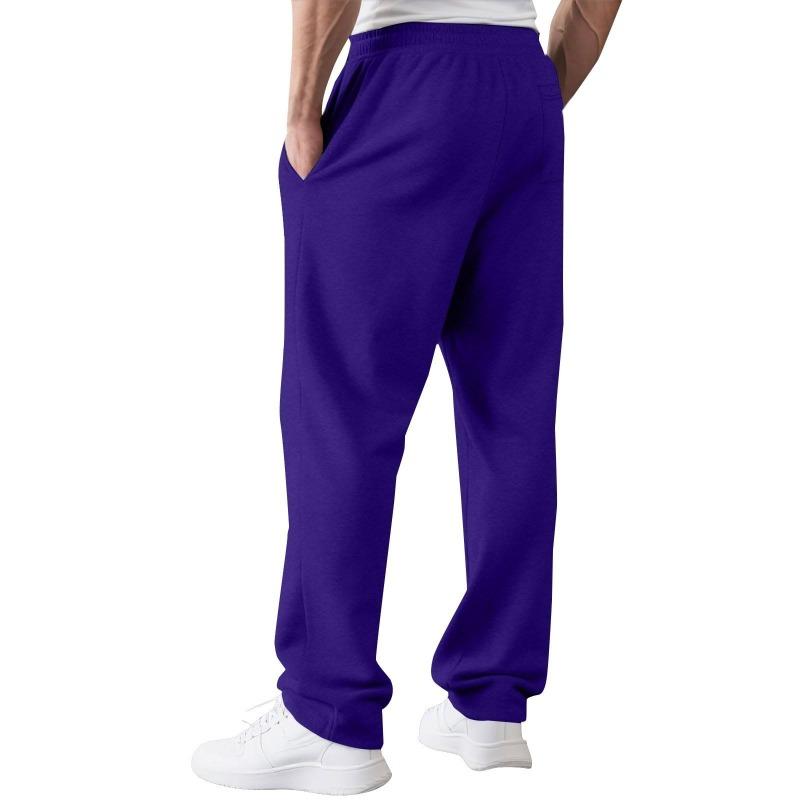 Мужская мода Удобные прямые спортивные штаны Спортивные штаны Наряд Hombre Elegante Casual