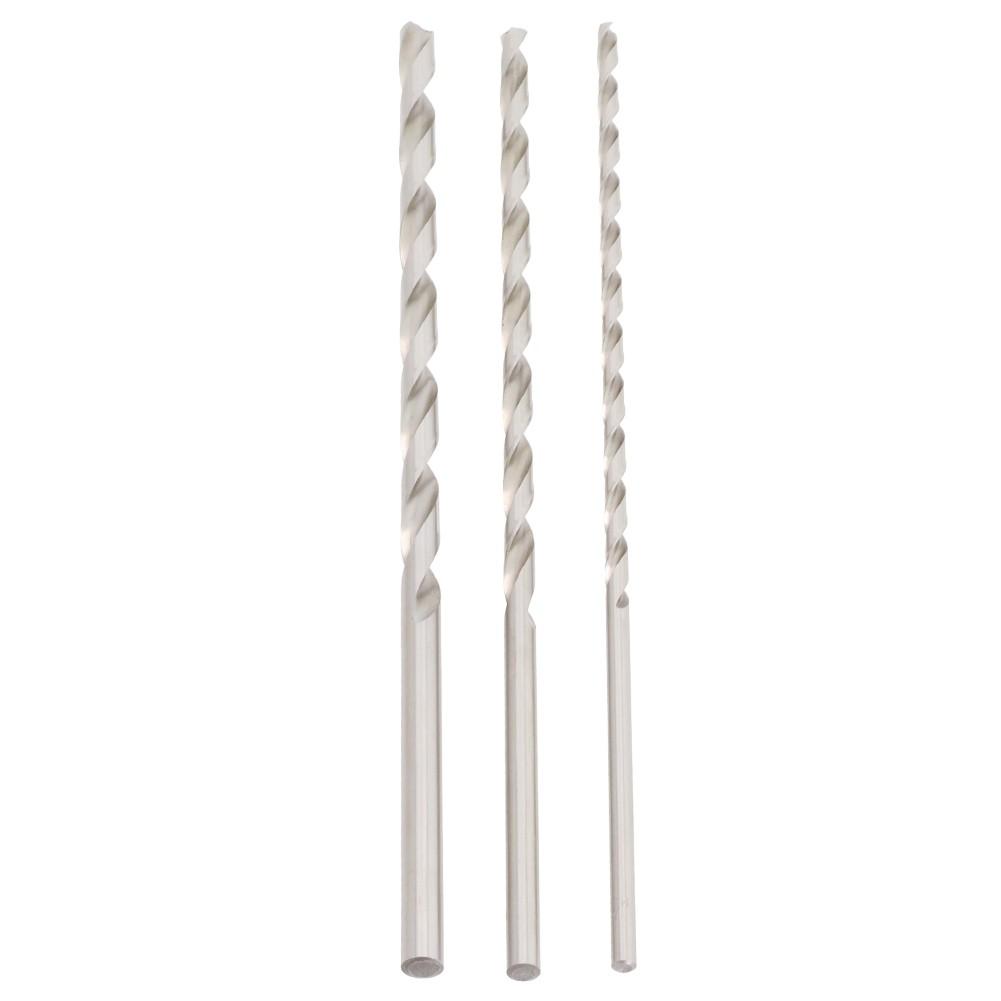 Набор спиральных сверл по дереву, 3 шт., 30 см, диаметр 6, 8, 10 x 300 мм