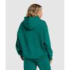 Gymshark Embroidered Oversized Hoodie Motivate Teal B1c9x Tbqr