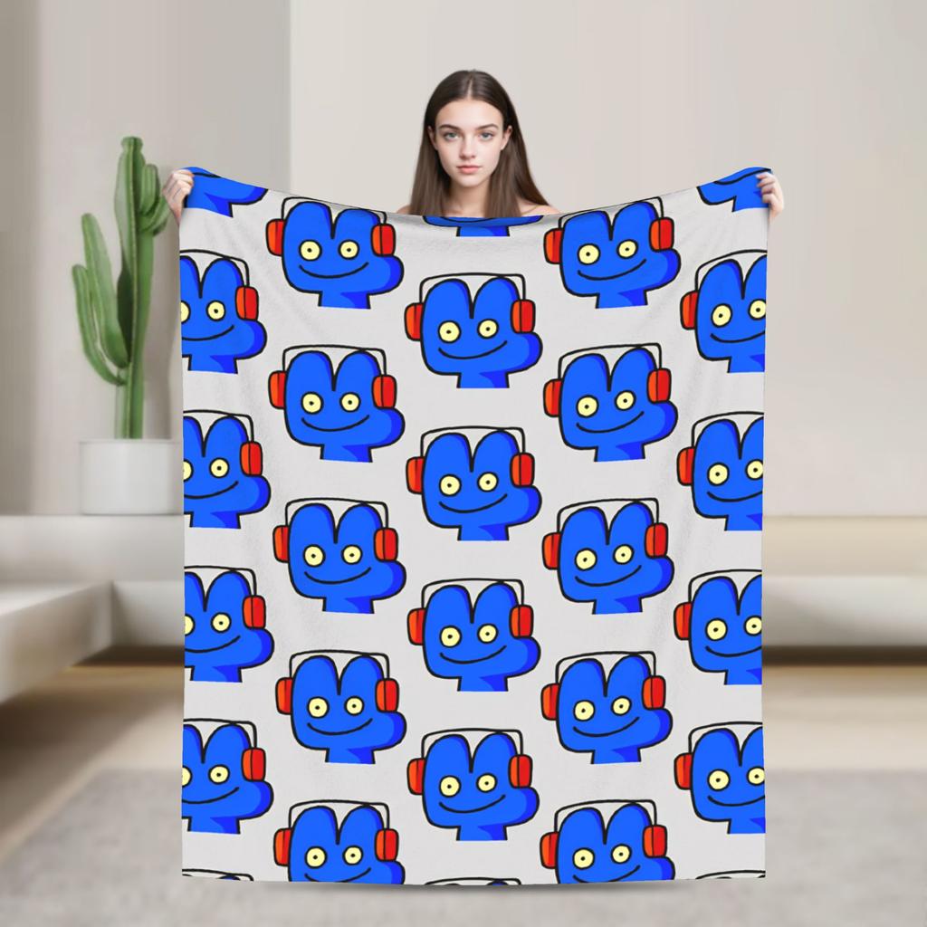 Super Soft Blanket Camping BFDI All Characters Throw Blanket BFDI Flannel Bedspread For Bedroom Pattern Sofa Bed Cover