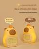 Rechargeable Capybara Silicone Alarm Clock & Dimmable Night Light LED
