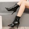 Women's Shoes 2024 High Quality Slip-on Women's Boots Fashion Pleated Office and Career Sexy Pointed Zapatos