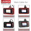 Оригинальный основной кабель LAUNCH для LAUNCH CRP123, CRP129, Creader VII+, Creader VIII OBD2 OBD-II диагностический сканер, сменный кабель