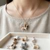 Cute Puppy Necklace Pendant Creative Beagle Pendant Shih Tzu Dog Pendant  Necklace Accessories