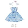 TAKARA TOMY Мое платье Sanrio Киннаморолл Игра в переодевание Возраст 3+ Платье Licca-chan, Выбор, Персонажи, Платье-туника и Повязка на голову, Переодевание, Игрушка,