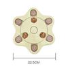 Dog Accessories Puzzle Interactive Toy for Puppy IQ Stimulation,Feed Distribution Bowl Treat Dispenser for Pet Fun Supplies