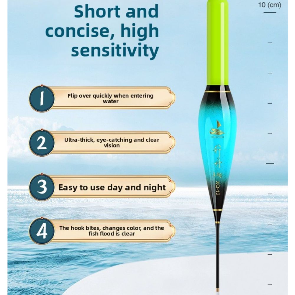 Buoy Strike Light Float Slip Drift Tube Bobbers New Rock Fishing Floats  Short  Tail