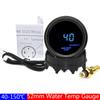 2"; 52mm Car Digital Turbo Boost Gauge PSI BAR Water Temp Oil Temp Oil Pressure Gauge Voltmeter EGT Tachometer RPM Gauge Car