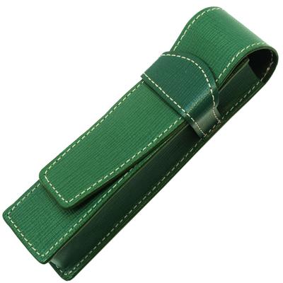 Ножны для ручки Trender из воловьей кожи, 1 шт. (Тисненый) [Зеленый] TLPS-05S-G